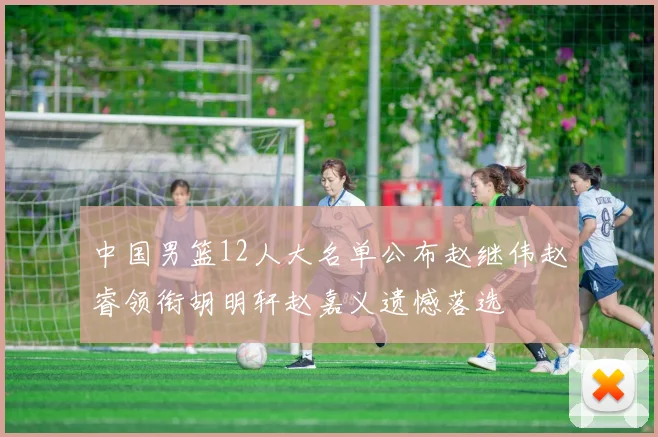 中国男篮12人大名单公布赵继伟赵睿领衔胡明轩赵嘉义遗憾落选